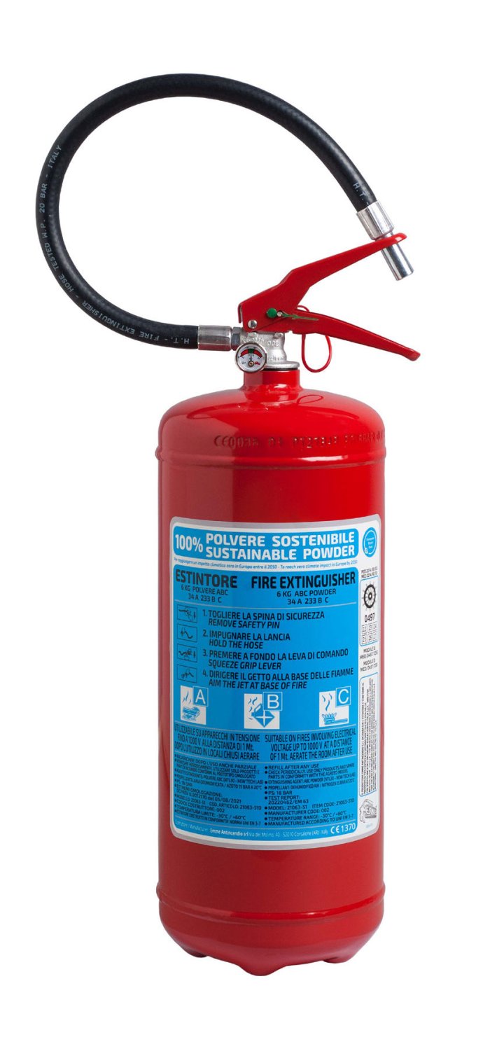 Video Presentation: Eco-friendly Fire Extinguisher with Zero Climate Impact - 21063-510