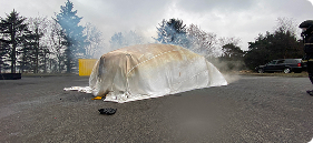 Coperte Antifiamma per Incendi da Batterie al Litio