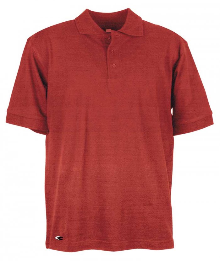 Polo giza colore rosso tg.m