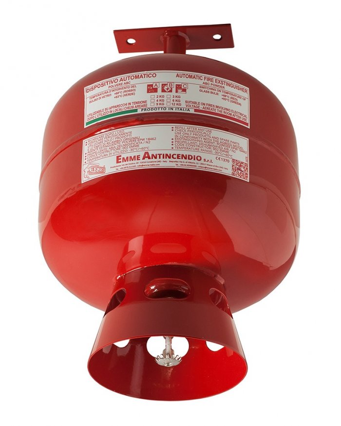 Extintor polvo ABC 6kg – AQL Protección – Material contra incendios