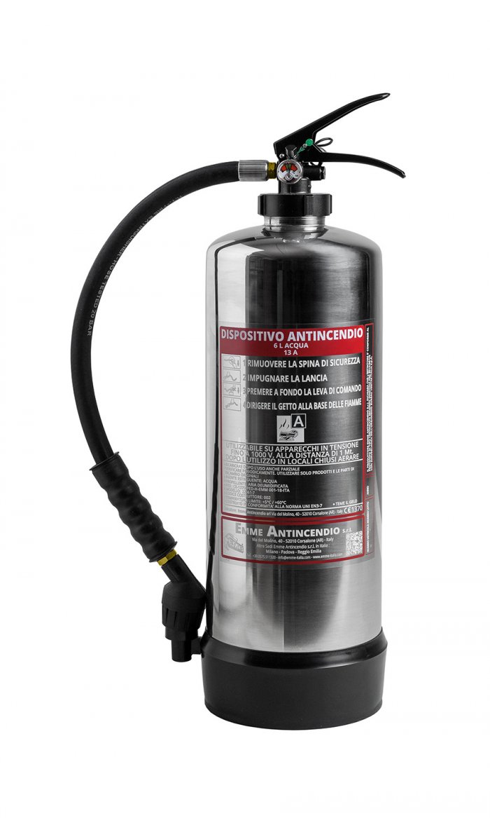 Stainless steel fire deals extinguisher