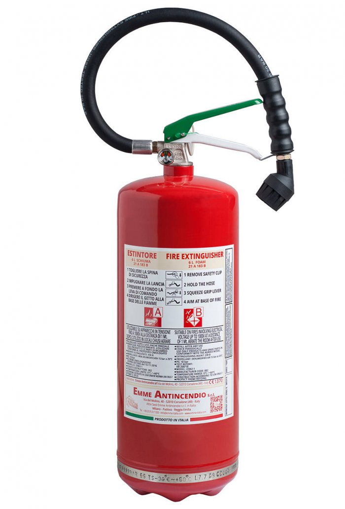 3 inch steel clearance fire extinguisher