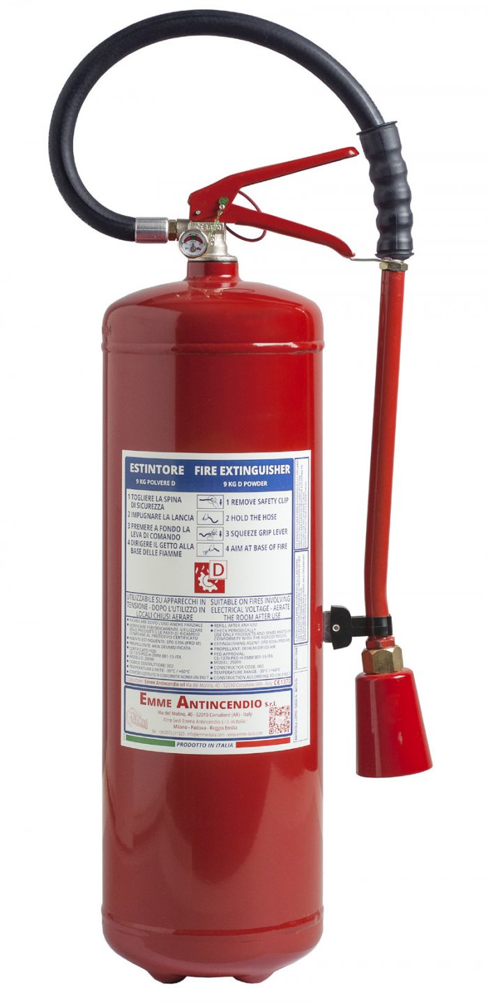 Class d fire sale extinguisher