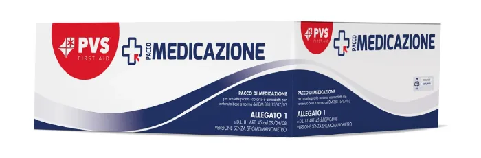 Kit reintegro pronto soccorso, base, D.M. 388, Allegato 1 (senza  sfigmomanometro)