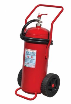 50 L. Water + additive Wheeled Fire Extinguisher - UNI EN 1866-1 - Model: 19508 - MED 2014/90/EU - PED 2014/68/UE