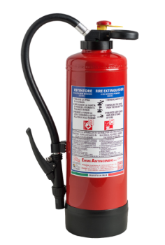 6Kg Monnex Powder Fire Extinguisher- Code 25064-3-  233 B C -  UNI EN 3-7 