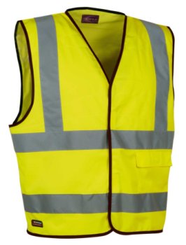 Gilet av clear colore giallo tg.xl