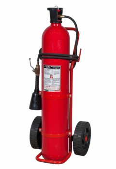 30 Kg Co2 Wheeled Fire Exstinguisher MED 2014/90/UE Code 14304 (PED 17304)