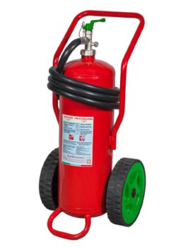 25 L Water + additive Wheeled Fire Extinguisher - UNI EN 1866-1 - Model: 19258 - Lombardia 18241 - MED 2014/90/EU - PED 2014/68/UE