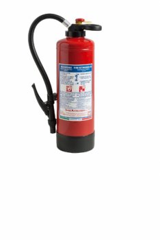 6 Kg Potassium Sulphate Powder Fire Extinguisher UNI EN 3-7  - 25064-1 - Fire Rating 233 B C
