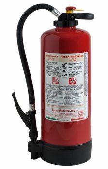9 L foam fire extinguisher, pressurized at moment of use - 43 A 233B- Code 32094-1