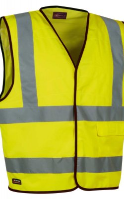 Gilet av clear colore giallo tg.xl