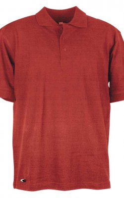 Polo giza colore rosso tg.l