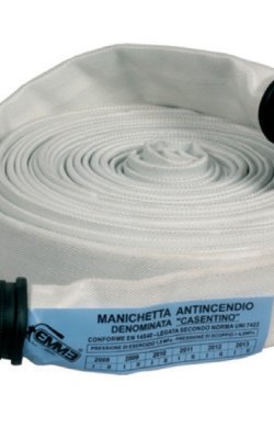 MANICHETTA UNI 45 BIANCA MT 20 RACCORDO STORZ (0633)