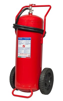 100 Kg Dry Powder Wheeled Fire Extinguisher - EN 1866-1 - D - Code 12119