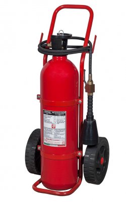 20 Kg Extintor sobre ruedas Co2 - MED 2014/90/UE, S.O.L.A.S.  - Modelo: 14204