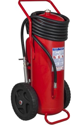 100 kg Powder Wheeled Fire Extinguisher - EN 1866-1-  A IV  B C  - Model 18118-52