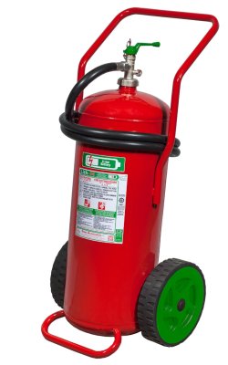 50 L water + additive wheeled Fire Extinguisher Stainless steel to stop the combustion of a lithium battery - Model 19508-15