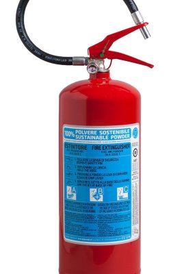 6 Kg powder fire extinguisher - Model 21063-550 - 34A 233BC - UNI EN 3-7 - 100% Sustainable Powder