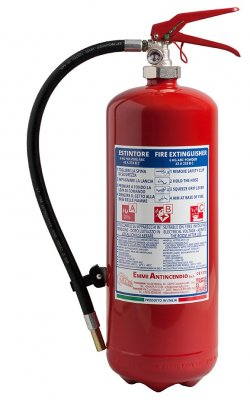 6 Kg Powder Fire Extinguisher- Code 21064-30- 43A 233B C- EN 3-7
