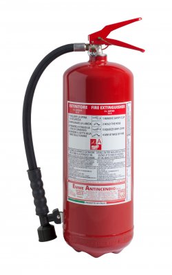  6 L Water Fire Extinguisher- Code 22061-1-13 A- UNI EN 3-7