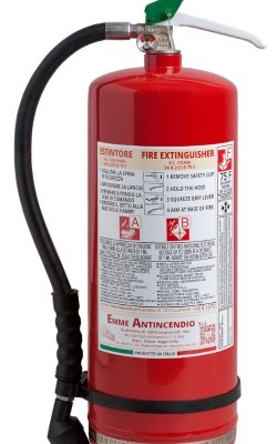 6 L Foam Fire Extinguisher - 34A 233B 75F - Code 22063-31 - DOLOMITI 6 - EN 3/7