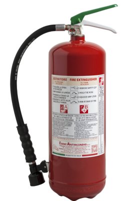 6 L. Foam  Fire Extinguisher- Code 22064- 43A 233B 75F -UNI EN 3-7