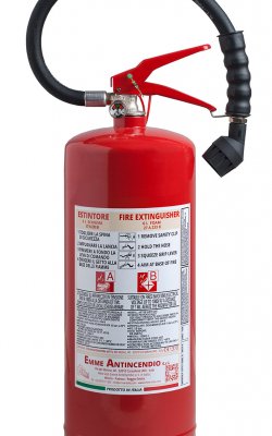 6 L Foam Fire Exstinguisher EN 3-7 - 27 A 233 B PED 2014/68/UE Model 22066-41