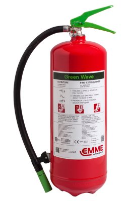 Fluorine Free Fire Extinguisher "Green Wave" 6 Liters Foam - Model 22066-700 - GW6P