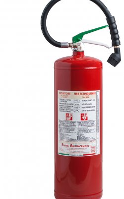  9 L. Foam Fire Extinguisher EN 3-7 - 21 A 183 B - Code 22092- 51 - PED 2014/68/UE