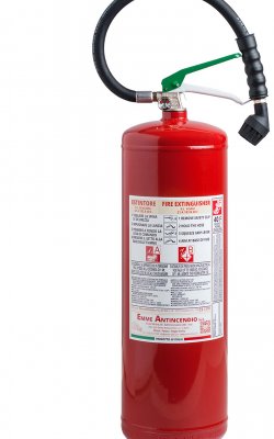 9 L. Foam Fire Extinguisher EN 3-7 - 21 A 183 B 40 F - Code 2209261- PED 2014/68/UE