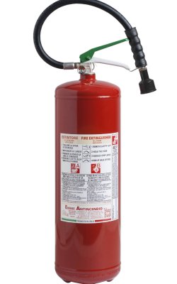 9 L Foam Fire Extinguisher - 43A 233B - 40F -EN 3-7 Code 22094-2 