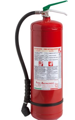 9 Liter Schaumfeuerlöscher - 43A 233B - 40F - 22094-2