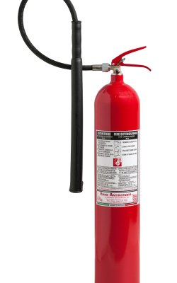 Tragbarer Feuerlöscher, 5 Kg Kohlendioxid - UNI EN 3-7 - kode 23058-32