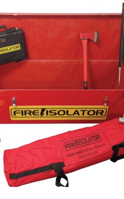 Box orizzontale adatto all’uso marino per contenimento coperta antincendio e accessori - Codice 2931-10